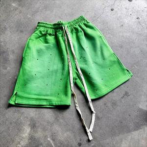 Shorts de sport pour homme en polyester/coton, respirants, séchage rapide, imperméables, taille élastique, design décontracté pour l'été, le basketball et le cyclisme - Product Image 2