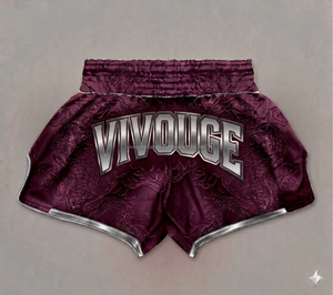<b>Men</b> Professional Muay Thai Shorts Embroidery OEM Microfiber Kickboxing <b>Trunks</b> Satin Muay Thai Shorts - Product Image 5