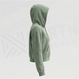 Sweat à capuche léger pour femme, coupe courte, manches longues, tissu doux, look décontracté, idéal pour les voyages, la maison, la salle de sport, le travail - Product Image 3