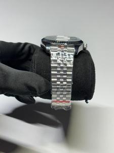 Reloj de Cuarzo con Correa de Acero Inoxidable, Esfera Negra de 10 mm, Correa de 20 mm, Cristal, Simple, Lujoso, Resistente al Agua, Estilo Hip Hop, con Diamantes, Unisex, para Regalo - Product Image 4