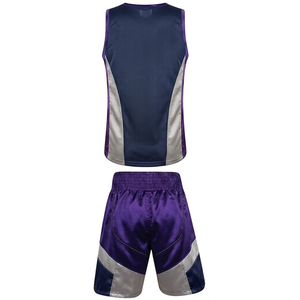 Uniforme de Entrenamiento de Boxeo Personalizado, Ropa Deportiva de MMA, Diseño OEM Personalizado, Conjunto de Uniformes de Boxeo Profesionales - Product Image 3