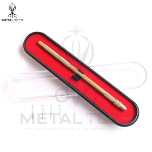 Juego de Agujas de Ventilación de Latón con Estuche de Almacenamiento Incluido, Agujas de Gancho de Acero Intercambiables, Kit de Herramientas Profesional para Pelucas de Encaje - Product Image 4