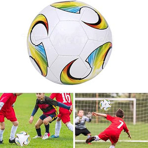 Ballon de football en cuir PU de haute qualité, écologique et durable, taille personnalisée, pour l'entraînement et les matchs de compétition, vente en gros - Product Image 3