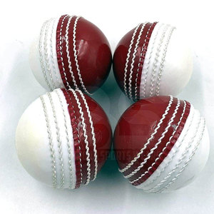 ลูกคริกเก็ต หนังคุณภาพสูง เย็บอย่างมืออาชีพ นุ่ม แข็ง สำหรับการแข่งขัน ฝึกซ้อม อุปกรณ์กีฬา - Product Image 3
