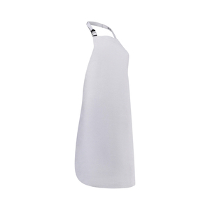 Simple <b>White</b> Bib <b>Apron</b> Non-Woven Fabric Reusable For Cooking Daily Use - Product Image 1