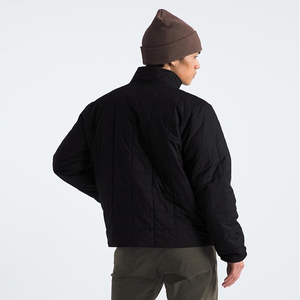 Premium Men's Lightweight Padded <b>Waterproof</b> Breathable Eco-Friendly Anti-UV Hooded PU Fabric Jacket Warm Quilted Winter Coat - Product Image 5