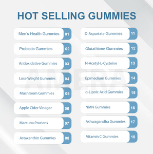 Fabricante de Suplementos Dietéticos de Gomitas de Belleza con Extracto de Cúrcuma OEM ODM, Marca Privada - Product Image 4