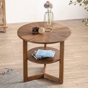 Table d'appoint en bois esthétique, conçue pour l'équilibre visuel et l'agencement fonctionnel des meubles dans les maisons - Product Image 2
