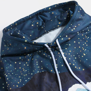 เสื้อฮู้ดดี้ซับลิเมชั่นขายส่ง ดีไซน์ใหม่ เสื้อฮู้ดดี้ซับลิเมชั่นน้ำหนักเบา - Product Image 3