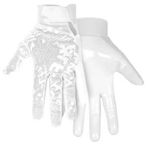Guantes de Fútbol Americano de Diseño Personalizado al por Mayor, Transpirables, Sublimados, con Palmas de Silicona Antideslizantes para Jugadores Profesionales - Product Image 5