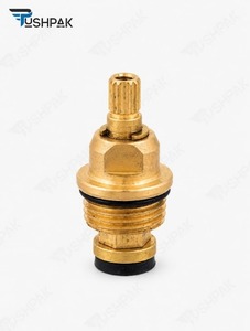 Componente de repuesto para plomería, resistente a fugas, de precisión industrial, eje de grifo de latón de 15 mm - Product Image 5