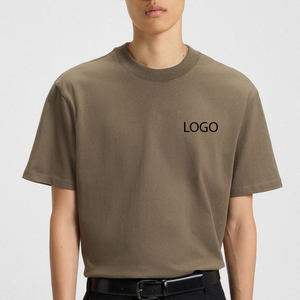 เสื้อยืดผู้ชายทรงหลวมใส่สบาย ระบายอากาศได้ดี เหมาะสำหรับฤดูร้อน พร้อมราคาขายส่งจากโรงงาน รับผลิตแบบ OEM และออกแบบ - Product Image 1