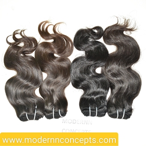 <b>Cheap</b> Long Human Hair <b>Extension</b> Raw Indian Hair Bundles Raw Indian Temple Hair Wholesale Peruvian Bodywave Human Hair - Product Image 2