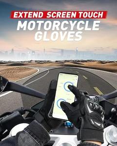 Gants de moto en cuir avec logo personnalisé, gants de course pour moto, nouvelle arrivée, gants de moto pour hommes personnalisés - Product Image 3