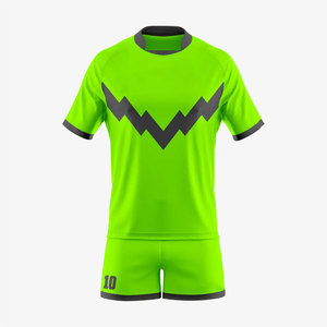 ชุดยูนิฟอร์มรักบี้สีเขียวขายส่งราคาโรงงาน ชุดยูนิฟอร์มรักบี้ผู้ชายราคาถูก ออกแบบชุดรักบี้ผู้ชายตามสั่ง - Product Image 3