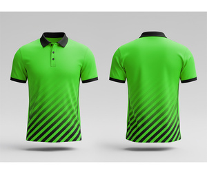 Fashion Sports Polo Shirt Full Sublimation Custom Printing Durable Stitching for Men Women Youth Quick-Dry Dry-Fit Active Polo - Product Image 1