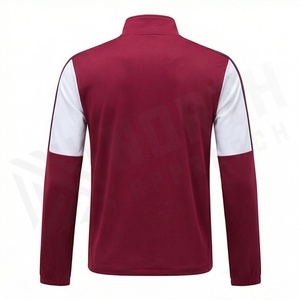 เสื้อแจ็คเก็ตแทร็คผู้ชายแบบซิปเต็มตัว คอตั้ง สปอร์ต แห้งเร็ว ผลิตจากโพลีเอสเตอร์ เหมาะสำหรับใส่ในฤดูใบไม้ร่วง - Product Image 2