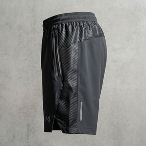 Pantalones Cortos Deportivos Negros para Hombre, Transpirables, para Gimnasio, Correr, Entrenamiento, MI Premium Performance Fit - Product Image 4