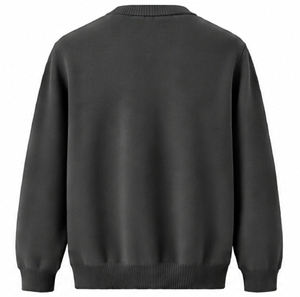 Suéter de Punto con Cuello en V para Hombre, Marca INDEX, Manga Larga, con Logotipo - Product Image 2