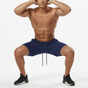 Pantalones Cortos Deportivos Transpirables de Secado Rápido para Hombre, de Alta Elasticidad y Doble Capa, para Verano, Gimnasio y Actividades al Aire Libre - Product Image 4
