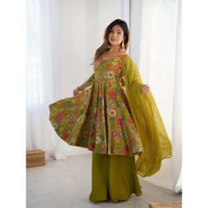 ชุดเสื้อท่อนบนและล่างสำหรับงานปาร์ตี้นักออกแบบที่มีขนาด dupatta XS ที่สวยงาม - Product Image 6
