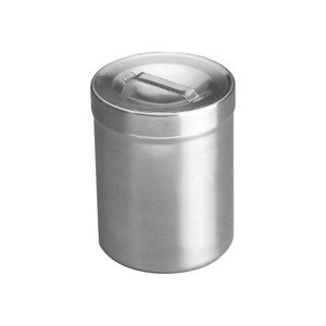 Pot à pansements chirurgical en acier inoxydable, récipient à coton, instrument médical de rangement, boîte de premiers secours pour clinique DE-2662 - Product Image 2