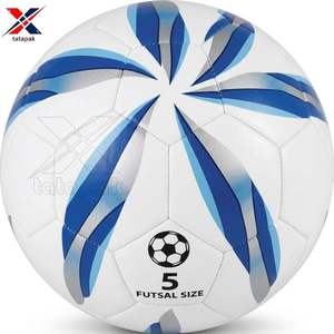 Export Quality Custom Logo Durable Eco-Friendly Outdoor Soccer Ball PU PVC Material Official Size Unisex Adults Training - Product Image 2