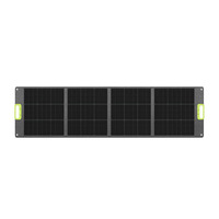 Panneau solaire portable pliable léger et haute efficacité 200W, générateur solaire pour le camping, alimentation électrique