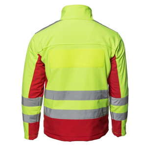 Mens High Visibility Reflective Work Jacket Durable Protective Outerwear For Construction Maintenance And Logistics Tasks - Product Image 4