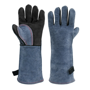 Advanced Leather <b>Fire</b> Heat Resistant Gloves Engineered for Maximum Flame Protection High Temperature Handling Safety for Outdoor - Product Image 1