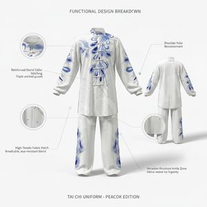 Ropa de Artes Marciales, Tela Personalizada, Uniforme de Kung Fu Transpirable para Entrenamiento de MMA, Uniforme de Karate de Primera Calidad para Todas las Temporadas, OEM - Product Image 2