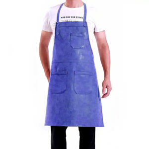 Welding <b>Apron</b> Flame Retardant Fireproof Drilled Cotton Fabric CE Certified Breathable Durable European Style Welder Protective - Product Image 6