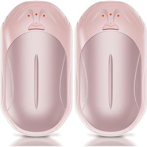 Paquete de 2 Calentadores Eléctricos de Bolsillo Inteligentes con IA Recargables, con 20 Horas de Calor Seguro para Navidad, Caza al Aire Libre, Calentadores de Manos y Pies - Product Image 1