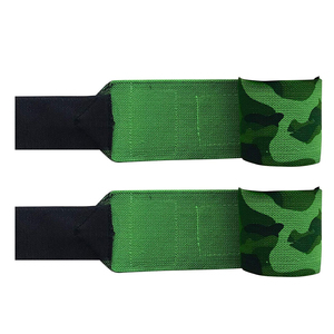 Muñequeras de Neopreno para Levantamiento de Pesas y Fisicoculturismo, Ajustables, Antideslizantes, Ligeras, Transpirables, Unisex, de Alta Calidad - Product Image 2