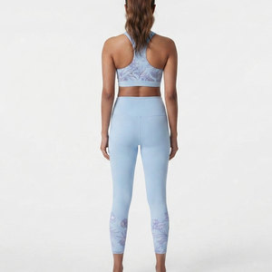 Ensemble de sport côtelé sans couture Fresh Now pour femme, matière douce et extensible, idéal pour la gym, l'entraînement, le fitness, le yoga et les exercices. - Product Image 2