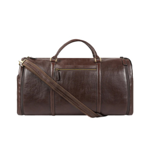Bolsa de Lona de Cuero Genuino con Correa Ajustable, Cierre de Cremallera, Estilo Vintage, para Viajes, Gimnasio, Unisex, Resistente al Agua, 36-55L - Product Image 3