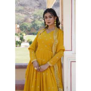 LIKSHA PREMIUM READYMADE ROBE AVEC SET-LC-1084 DUPATTA - Product Image 2