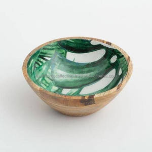 Cuencos de madera baratos y duraderos para servir, plato, taza de almacenamiento de alimentos, centro de mesa de alta demanda, ensaladera, la mejor oferta - Product Image 6