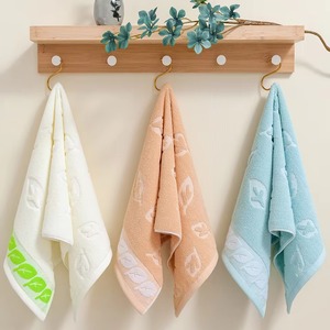 Toalla de Mano de Primera Calidad, Transpirable, de Algodón, de Secado Rápido, Altamente Absorbente, Toalla de Baño al por Mayor a Bajo Precio, Algodón Jacquard Floral - Product Image 6