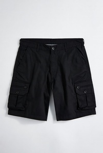Premium Quality Cargo Short Pants with <b>Belt</b> Loops and Reinforced Stitching for <b>Work</b> and Outdoor Activities in Olive Green - Product Image 2