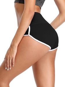 Wholesale Manufacturer Cheap Price Quick Dry Women's Custom Summer Yoga Booty Shorts Breathable Polyester Fabric Running Sports - Product Image 1