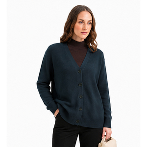 Pull-over en tricot à col rond pour femme 2026, 100 % laine, manches longues, couleur unie minimaliste, vêtements d'hiver - Product Image 2