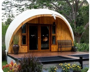 บ้านพักขนาดเล็กทรงจักจั่นสุดหรูสำหรับโรงแรม รีสอร์ท แคมป์ปิ้งกลางแจ้ง เต็นท์แกลมปิ้ง + จัดส่งฟรี - Product Image 1
