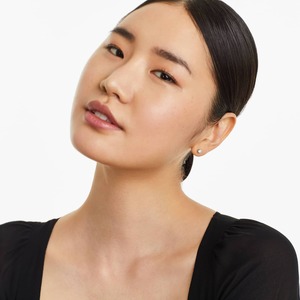 Luxury 925 <b>Silver</b> <b>Stud</b> <b>Earrings</b> With Sparkling Round Cut Moissanite Diamonds For Women Fashion Jewelry For Daily And Party Use - Product Image 4