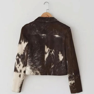 Winter Streetwear Style <b>Men</b> Cowhide <b>Leather</b> <b>Jackets</b> Waterproof And Windproof <b>Men</b> Cowhide <b>Leather</b> <b>Jackets</b> - Product Image 2