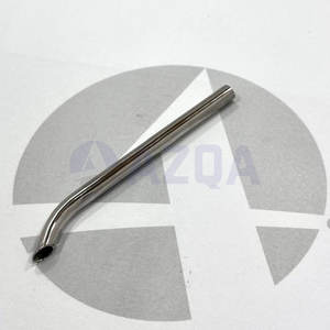 Tubo receptor curvo de acero inoxidable profesional de 45 grados para perforaciones corporales, de 3 mm a 10 mm, 77 mm de longitud, herramienta de calidad profesional. - Product Image 4