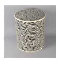 Décoration d'intérieur de luxe moderne, artisanale, sculptée à la main, avec incrustations colorées, écologique, imperméable, durable, style antique, pour anniversaire