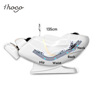 27 Técnicas Air Cell System Full Body 3D Steel Roller Massage Chair com Bezerros aquecidas Produto de qualidade Premium - Product Image 1