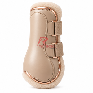 Bottes de brossage pour chevaux de qualité supérieure, avec design flexible, intérieur doux et fermeture fiable, pour l'entraînement, la compétition et l'usage quotidien. - Product Image 2