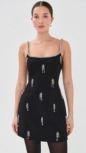 Vestido de Fiesta Corto y Sexy de Lujo para Mujer, Mini Vestido con Cristales, Atuendo Brillante para Cóctel de Noche - Product Image 2